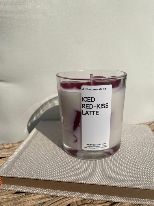 ICED RED-KISS LATTE