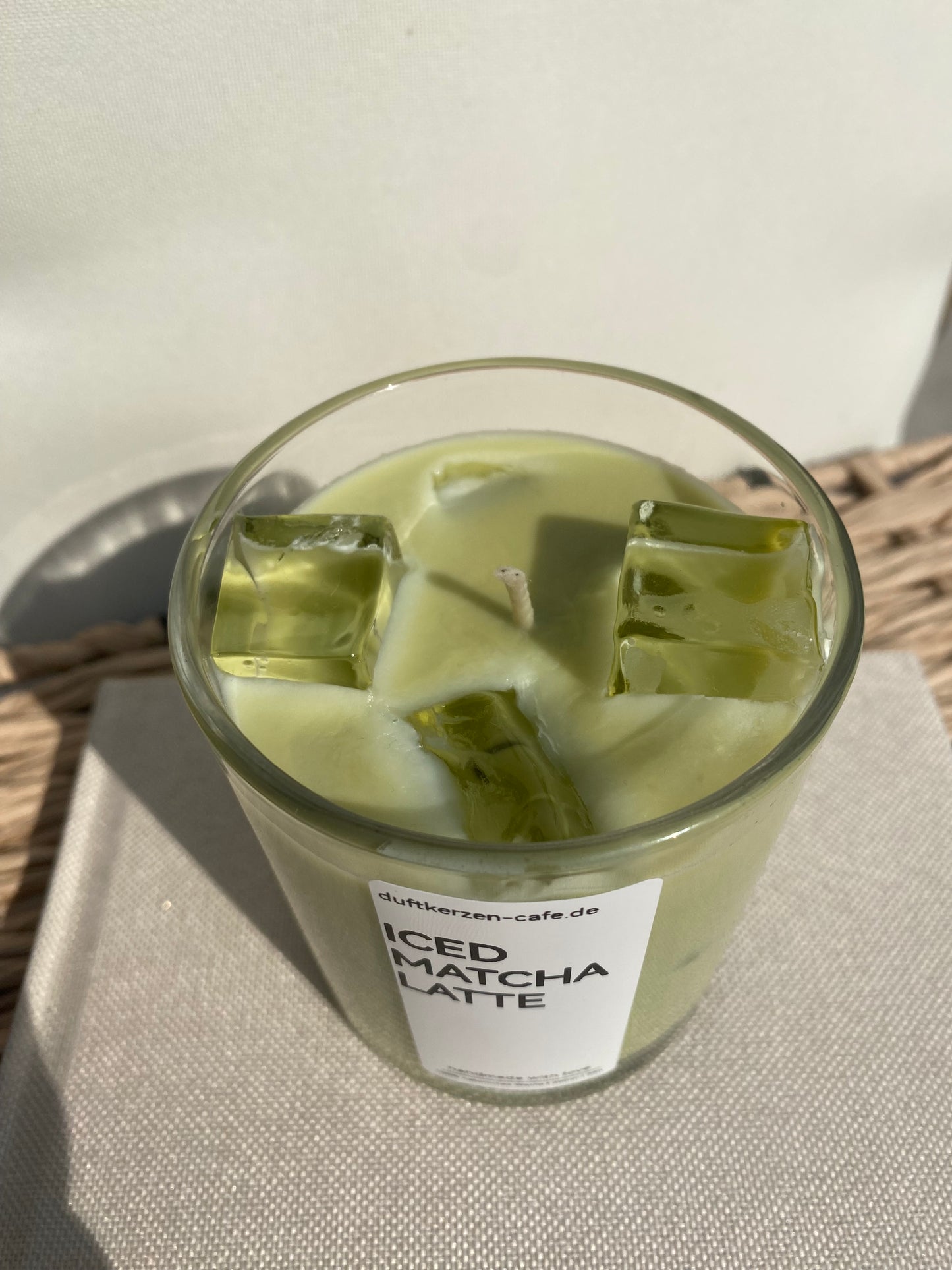 ICED MATCHA LATTE KERZE