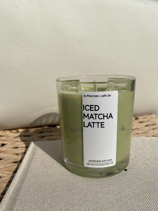 ICED MATCHA LATTE KERZE
