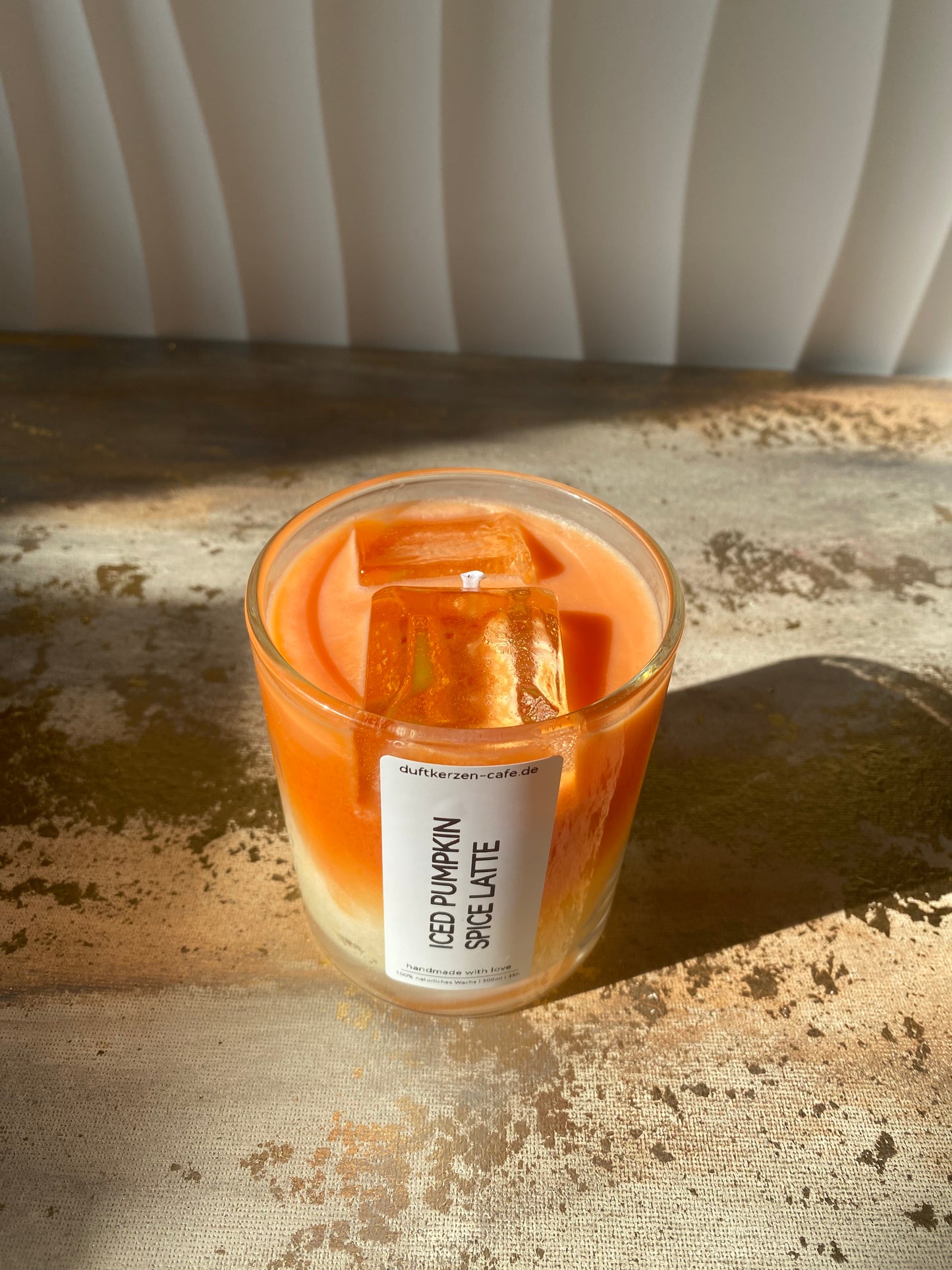 ICED PUMPKIN SPICE LATTE KERZE