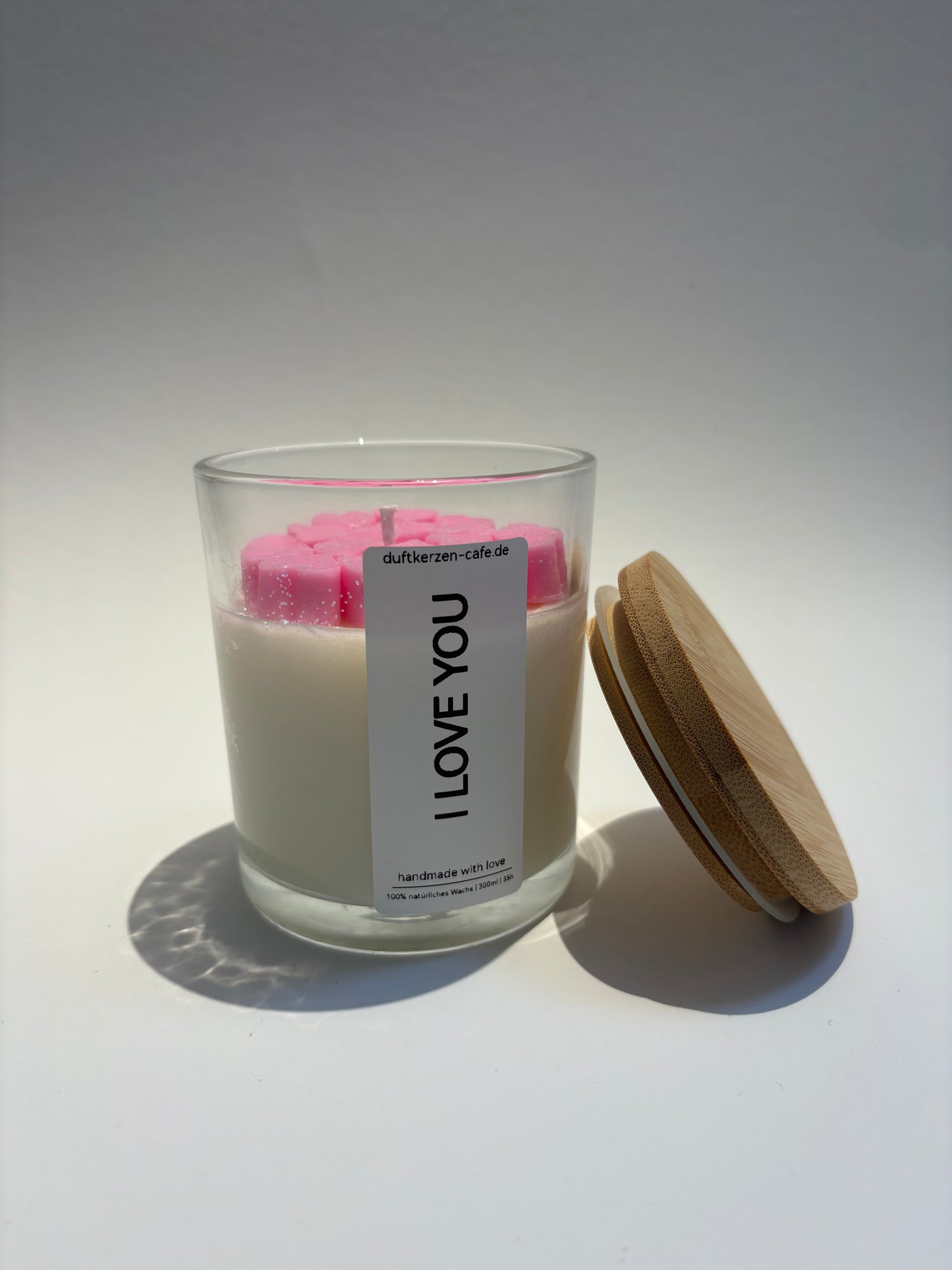 I LOVE YOU – Vanille Duftkerze