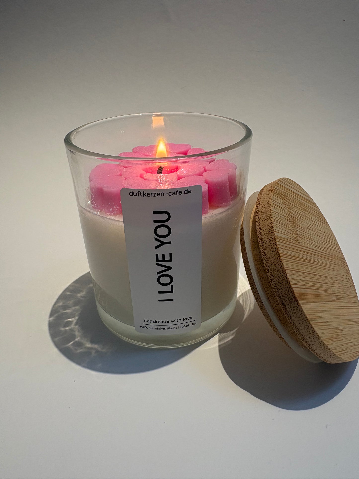 I LOVE YOU – Vanille Duftkerze