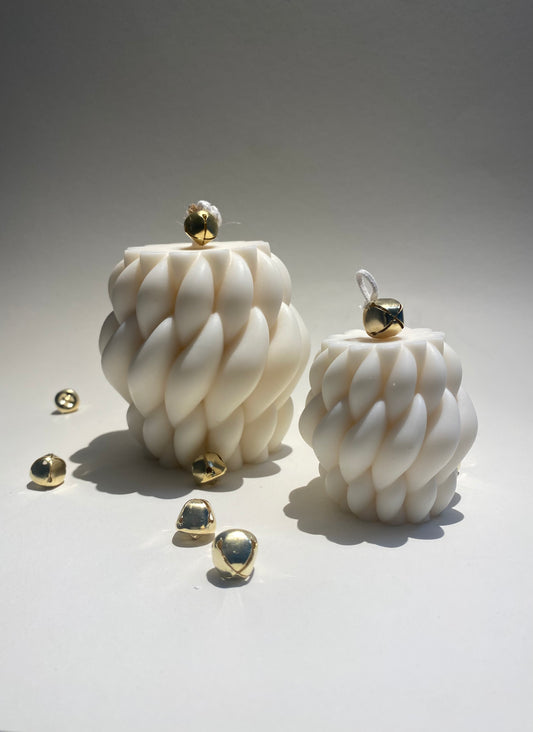 WELLEN KERZE 2er-Set