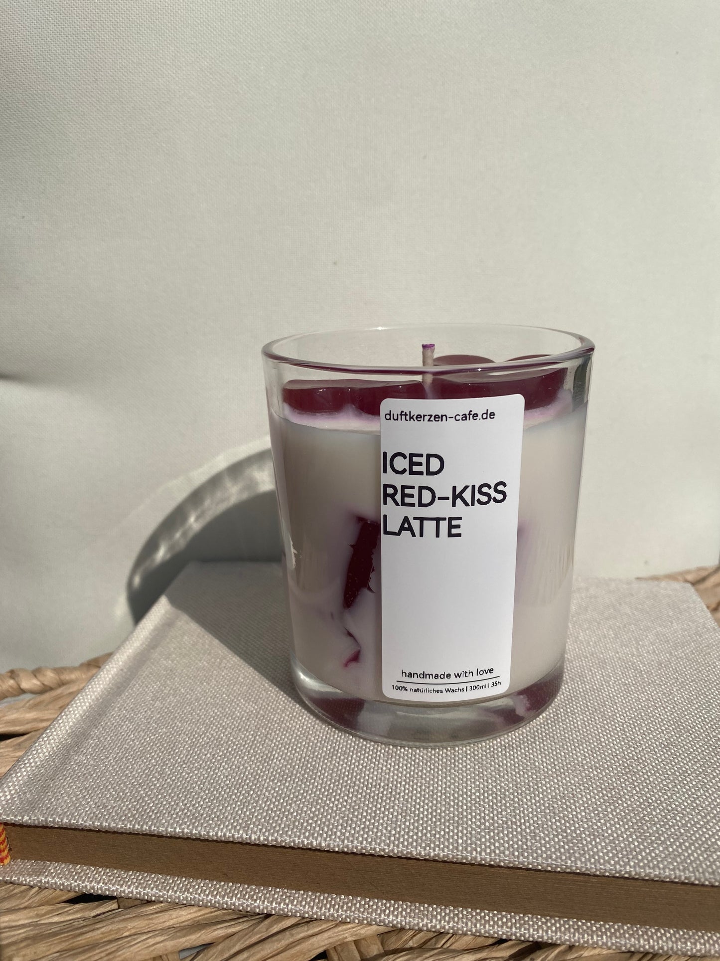 ICED RED-KISS LATTE